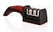 Professional Kitchen Knife Sharpener, Hand-Held Knife Sharpener Kit, Tungsten Steel and Ceramic Rod Sharpener Household Knife Sharpener Senzu Knife Set with Sharpening