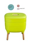 Urbalive Indoor Worm Farm - Organic Compost Vermicomposter, Chic European Design (Green)
