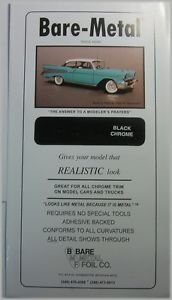 Bare Metal Foil Co 003 6x11 Thin Sheet Black Foil