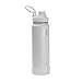 Takeya Actives Water Bottle with Spout Lid - Bottle with Double Stainless Steel Insulation - Dishwasher Safe & BPA-Free - Bottle with Spout Lid & Removable Bumper - 24 oz, Arctic