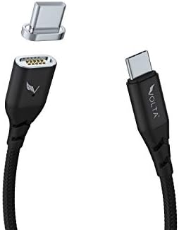 VOLTA Charger XL Cable Set - USB-C to USB-C, Power Delivery, Quick Charge 3.0, Fast Charge, Rapid Charge & OTG Compatible (USB-C x1 TIP)