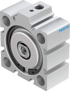 Festo ADVC-25-25-I-P-A Short-Stroke Cylinder, M5 Connection, 1-10 bar Pressure