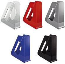 Esselte Europost VIVIDA 21440 Standard Magazine File Pack of 10 Vivida Black