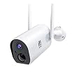 MTM Wireless Outdoor Security Camera Rechargeable Battery Powered WiFi Surveillance IP Camera 1080P Home Security with…