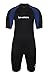 Lemorecn Wetsuits Mens Premium Neoprene Diving Suit 3mm Shorty Jumpsuit(3035,2XL)