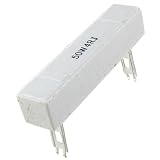 Uxcell a11111600ux0093 50W W 4 Ohm 4R 5% Ceramic Cement Power Resistor, 0.75" Width, 3.58" Length