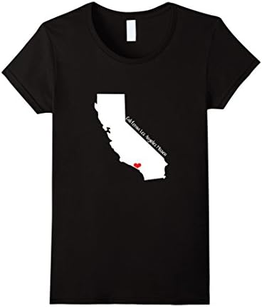 Women's Los Angeles California LDS Mission T-shirst Medium Black