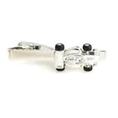Banana Republican Race Car F1 Track Nascar Wheel Indy Daytona Tie Clip Silver Bar Clasp #BR5683