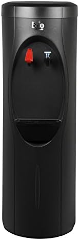 Magic Mountain Water Products Presents, Brio Summit Premiere Hot &amp; Cold Bottleless Water Cooler w All Stainless Steel Interior w (2 Stage 1/4 Turn EZ Change Filter Package, Black Hot&amp;Cold)