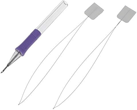Osun Embroidery Pen Punch Needle with Threader DIY Craft Tool for Embroidery Felting