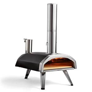 Ooni Fyra 12 Wood Pellet Pizza Oven – Draagbare pizzahoutoven voor buiten – Pizzamaker voor authentieke Napolitaanse…