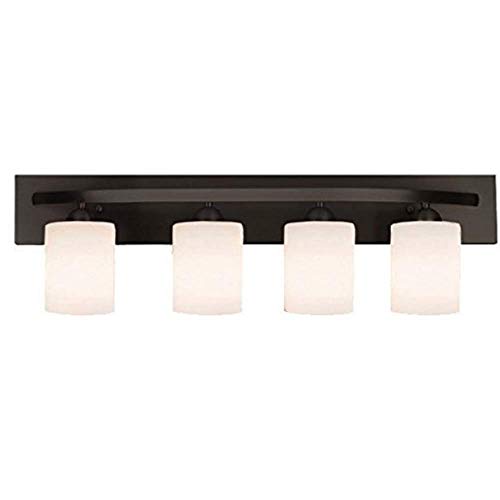 Vanity Bath Light Bar Interior Lighting Fixture (Oil Rubbed Bronze, 4 Lights) - Thumbnail 2