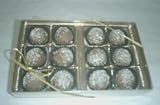 Rum Filled Milk Chocolate Flavoured Truffles Gift Box (12 Pcs)