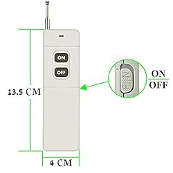 dstfuy Remote Control Switch,1500M Long Distance,AC