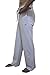 YogaAddict Men's Yoga Long Pants, White - Size S