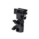 Kaavie Universal Swivel Hot Shoe Flash Holder Type B for Light Stand with Umbrella Lock