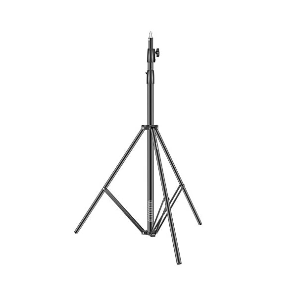 NEEWER Hochleistungs Lichtstativ 3 Meter Verstellbarer federgepolsterter Metallfotografiestativständer für Foto Studio…