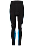 Cycling Pants for Womens,3D Padded Breathable Capri Pants Ankle Length Cycling Tights Inner Drawstring