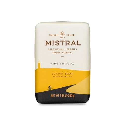 Mistral Ride Ventoux Luxury Soap, Men’s Natural Soap Bar, 7 oz 31jjTxu8oNL