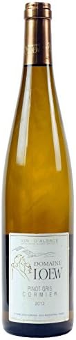 Domaine Loew, Pinot Gris Cormier 2012, Alsace, French Sweet White Wine, Demi-sec, Organic, Biodynamic, Old World