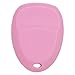 Keyless2Go Replacement for New Silicone Cover Protective Case for Remote Key Fobs with FCC KOBGT04A OUC60270 OUC60221 - Pink