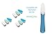 DocBrother - Popular Nail File Refill Heads Compatible with Pedi Nail Files Electronic Pedicure Nail - 9 Counts