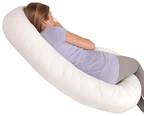 Leachco Snoogle Total Body Pillow Ivory Buy Online In Uae