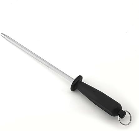 WAREUM Honing Steel, Also Known as a Knife Sharpener, Carbon Steel Sharpening Rod