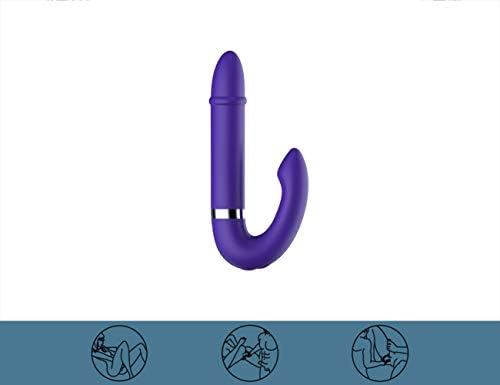 Sexevib 2019 Wonderful Gift Double End Realistic Vibratéur Anales Mini Wireless Point G Stimulatéur for Weman Waterproof Thrusting with Dual Motor 8 Modes 4 Intensity Purple 100% Secret Packing
