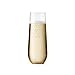 TOSSWARE POP 9oz Flute, Premium Quality, Recyclable, Unbreakable & Crystal Clear Plastic Champagne Glasses