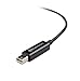 [Intel Certified] Cable Matters Thunderbolt Cable (Thunderbolt 2 Cable) in Black 6.6 Feet
