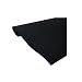 PRC Marine Upholstery Durable Un-Backed Automotive Trim Carpet 72" x 36" Mini Roll (Black) primary