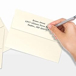 LUXPaper A7 Invitation Envelopes for 5 x 7 Cards in