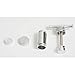 Bearfire Aluminum Metal Pollen Press Presser Compressor Herb Grinder Tobacco Spice Crusher Grinder (Size: 120 g, Color Silver)