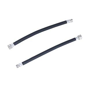 GARNECK 2 Stks Luchtpomp Inflators Verlengslang Voor Racefiets Fietspomp Klep Verlengbuis Buizen Luchtpomp Pijp…