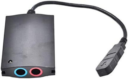 APMIXI Replacement USB Microphone Converter Compatible Fit for SingStar SCEH-0001 Sony Playstation 2 and Playstation 3 Videogame Consoles.