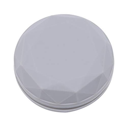 DearAnswer Macaron Color Round Portable Shoe Polish Sponge Oil Brush Wax Sponge Shoes Brush,Gray