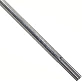 5' Ft Galvanized Steel Antenna Mast Pipe Swedged End Length 1.25" OD Heavy Duty Post Pole Digital Signal Mounting Off-Air Steel Support