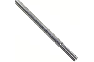 5' Ft Galvanized Steel Antenna Mast Pipe Length 1.25" OD Heavy Duty Post Pole Digital Signal Mounting Off-Air Steel Support