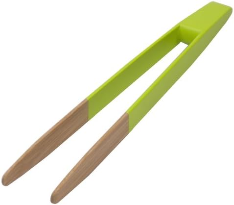 Pebbly NBA015 Magnetic Toast Tongs in Green