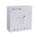 Metco Group Bluetooth Earbuds White Wireless Headset By Indigi Earphone Two Pieces For Iphone 6 / 6s / 6s Plus / 7 / 7 Plus / X, Android, Samsung, Galaxy