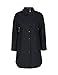 Richlulu Womens Boyfriend Button Down Casual Frock Longline Shirt Dress