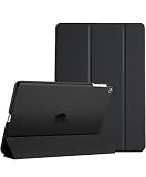 Procase iPad 2 3 4 Case (Old Model) - Ultra Slim Lightweight Stand Case with Translucent Frosted Back Smart Cover for Apple iPad 2/iPad 3 /iPad 4 -Black