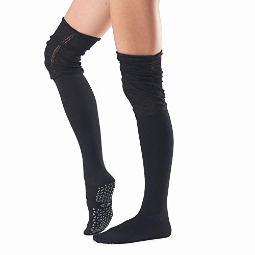 Tavi Noir Charlie Fashion Over The Knee Grip Sock, Ebony, Small - Thumbnail 4