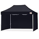 ABCCANOPY Ez Pop Up Canopy Tent with Sidewalls