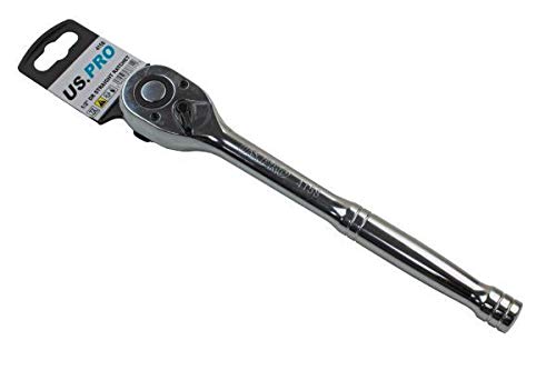 US PRO 1/2 Dr Quick Release Straight Ratchet 4158