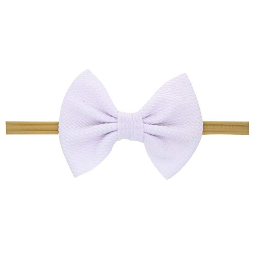 image for Toptim Baby Girl's Elastic Headbands and Bows for Newborn Infant Toddl