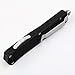 OTF Safety Knife Double Action Dual Edge Black Emergency Outdoor Rescue Knives