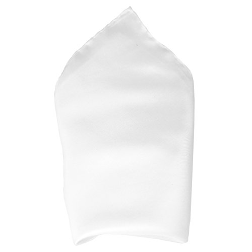 White-Silk-Tuxedo-Pocket-Square-with-Hand-rolled-Edges-by-ROYAL-SILK-17-Square