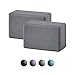 Gaiam Essentials Yoga Block (Set Of 2) – Supportive, Soft Non-Slip Foam Surface For Yoga, Pilates, Meditation